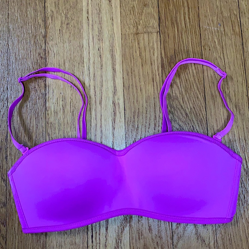 Pink Victoria Secret multi way bandeau bra